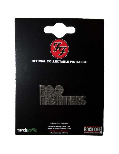 Insignă Oficială Foo Fighters Stacked Logo