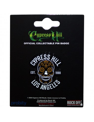 Insignă Oficială Cypress Hill Los Angeles 1988