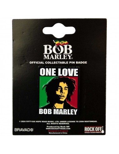 Insignă Oficială Bob Marley One Love