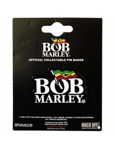 Insignă Oficială Bob Marley Logo