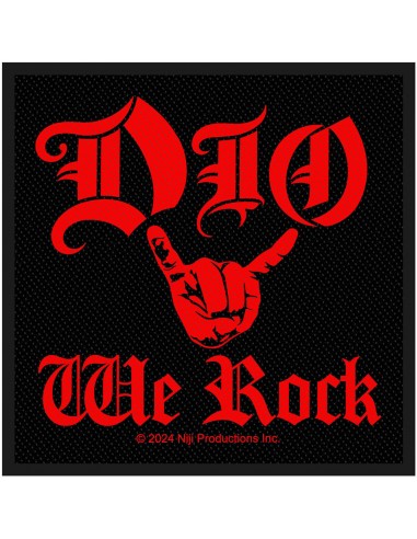 Patch Oficial Dio We Rock