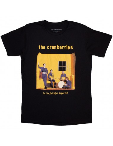 Tricou Oficial The Cranberries Faithfully Departed Cover