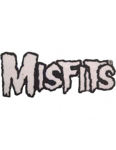 Patch Oficial Misfits White Logo