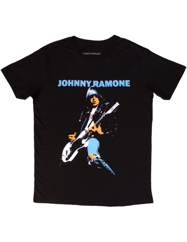 Tricou Oficial Johnny Ramone (Ramones) Ripped Denim