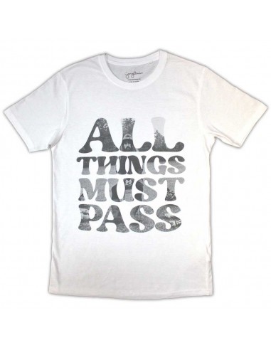 Tricou Oficial George Harrison All Things Must Pass Text Infill