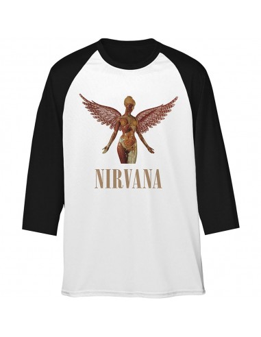 Tricou Maneca 3/4 Nirvana Triangle In Utero