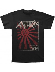 Tricou Unisex Anthrax Live In Japan