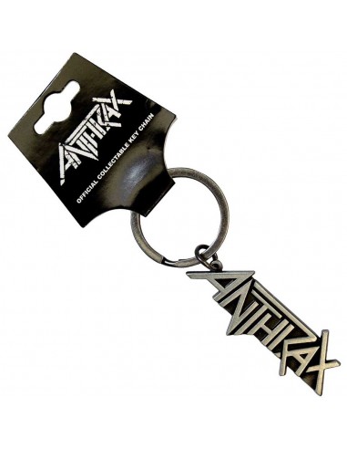 Breloc Oficial Anthrax Logo