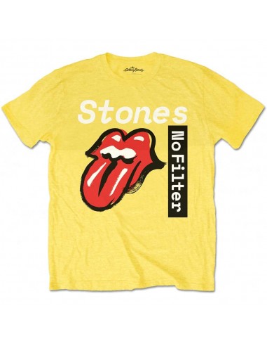 Tricou Unisex The Rolling Stones No Filter Text