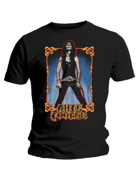 Tricou Unisex Alice Cooper Vintage Whip Washed