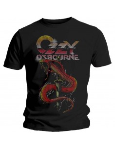Tricou Unisex Ozzy Osbourne Vintage Snake