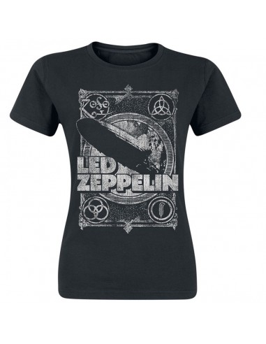Tricou Dama Led Zeppelin Vintage Print LZ1