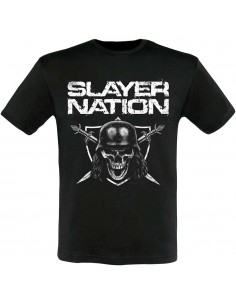 Tricou Unisex Slayer Slayer Nation 2014 Dates