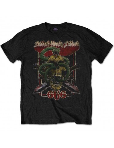 Tricou Unisex Black Sabbath Bloody Sabbath 666