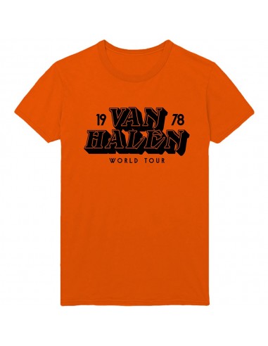 Tricou Unisex Van Halen World Tour '78