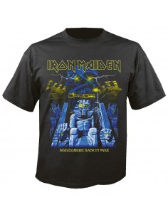 Tricou Unisex Iron Maiden Back In Time Mummy