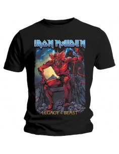 Tricou Unisex Iron Maiden Legacy Of The Beast 2 Devil