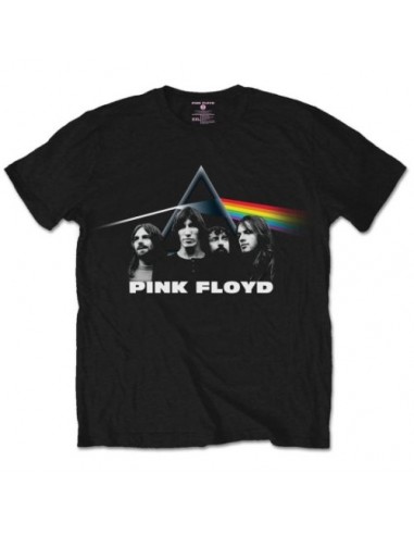 Tricou Unisex Pink Floyd The Dark Side Of The Moon Band & Prism