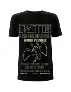 Tricou Unisex Led Zeppelin The Song Remains The Same World Premier
