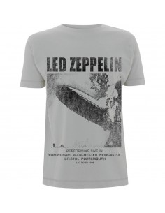 Tricou Unisex Led Zeppelin UK Tour '69 LZ1
