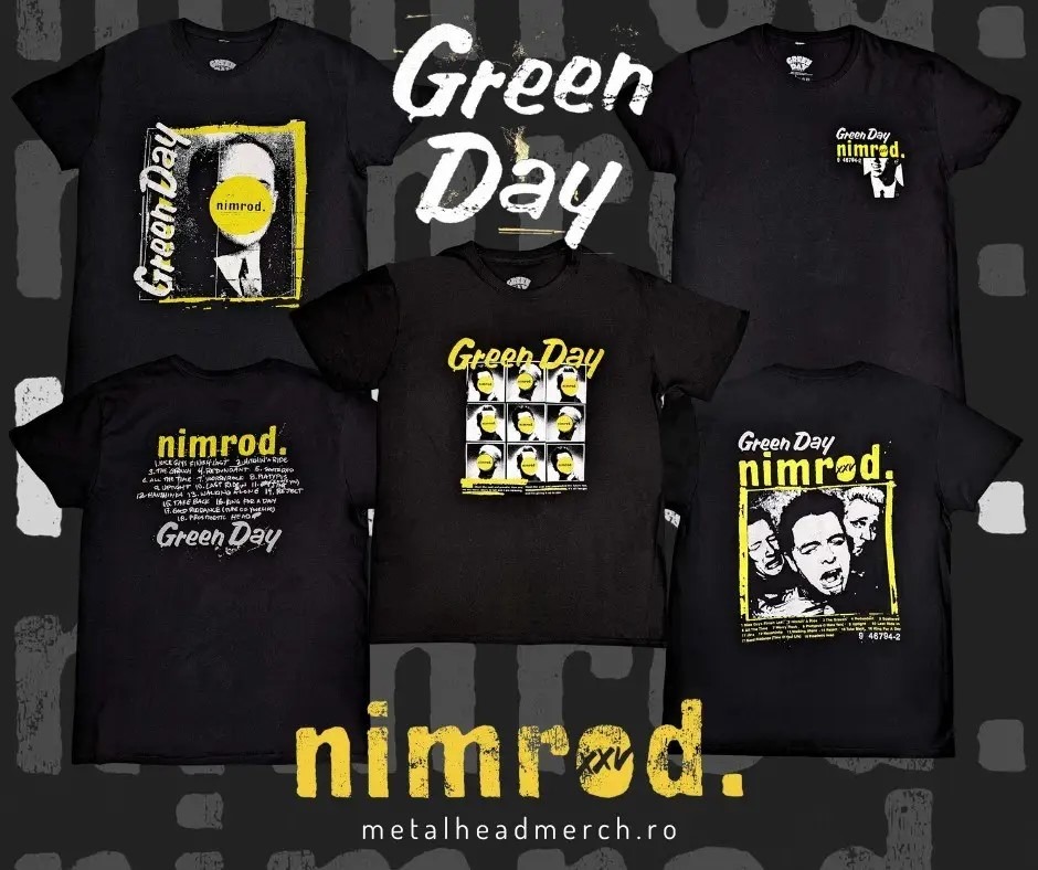 Tricouri aniversare Green Day NIMROD.XXV